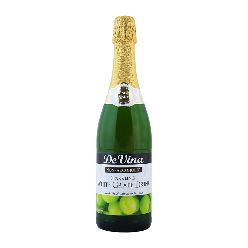 De Vina - Sparkling White Grape Drink 750ml