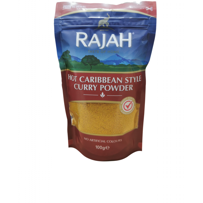 Rajah Hot caribbean style curry powder 100g