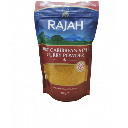 Rajah Hot caribbean style curry powder 100g