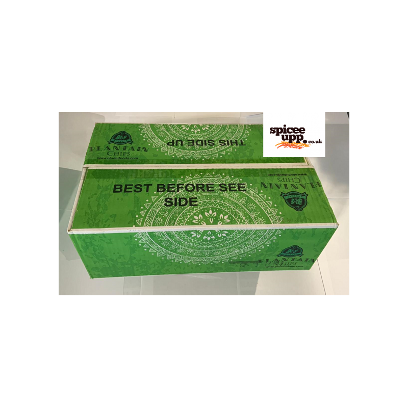 Olu Olu Green Plantain Chips Box