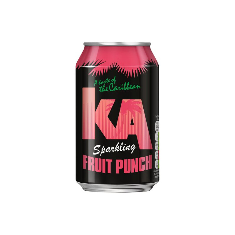 KA sparkling fruit punch can 330ml