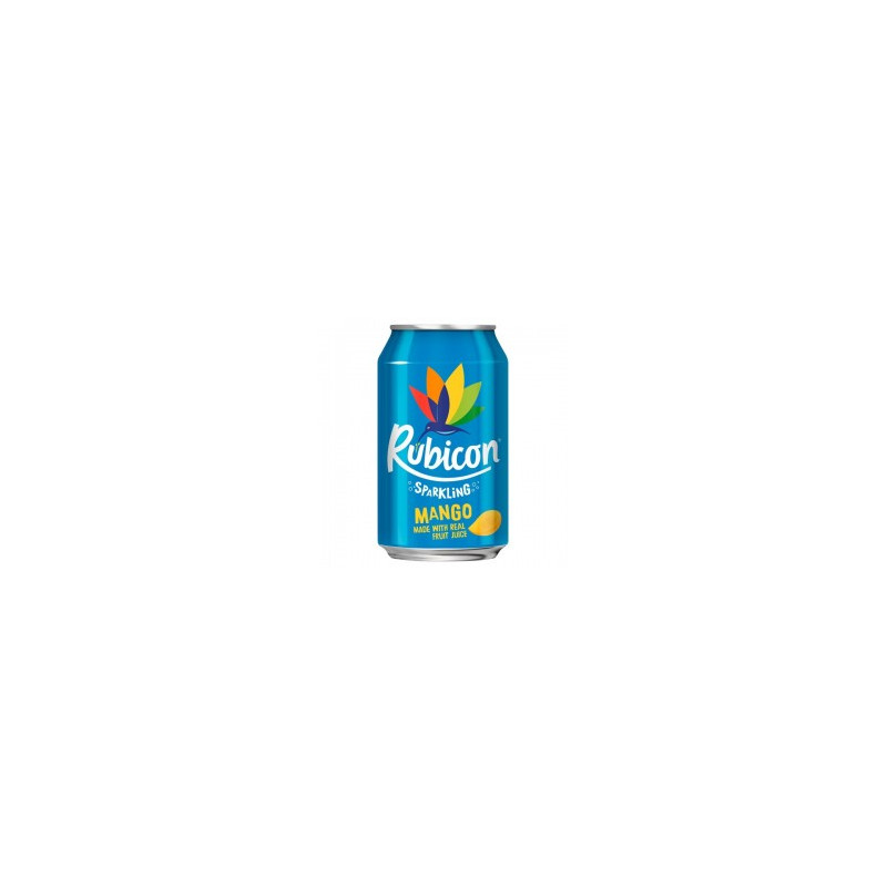 Rubicon Sparkling Mango Can 330ml