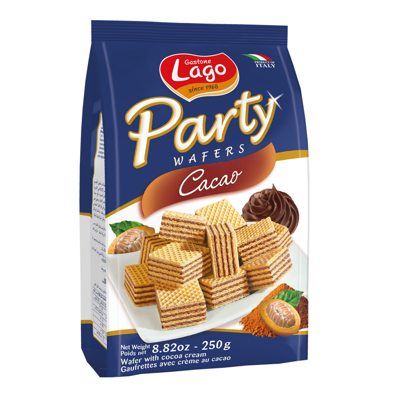 Lago wafers cacao 250g