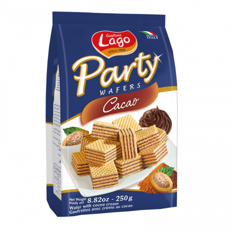 Lago wafers cacao 250g