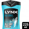 lynx ice chill shower gel