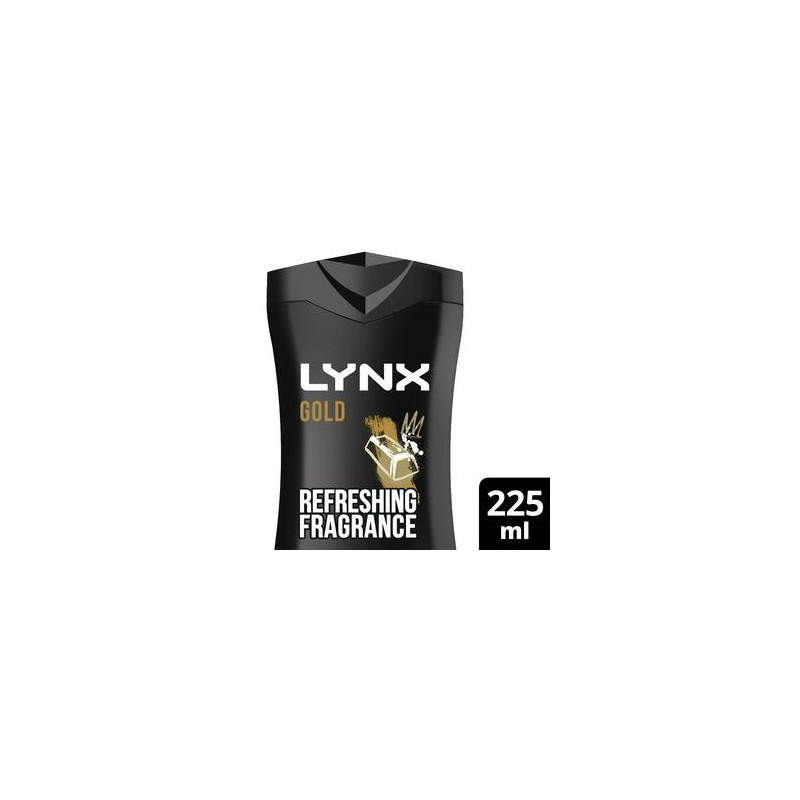 lynx gold shower gel