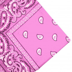 pink bandana