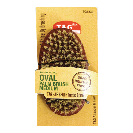 T&G professional oval palm brush medium