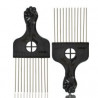 T&G styling comb metal pik short - 1 comb