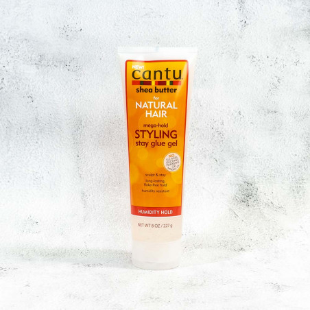 Cantu Shea Butter Mega Hold Styling Stay Glue Gel (Humidity Hold) 227g