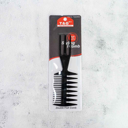 T&G styling comb double fish comb