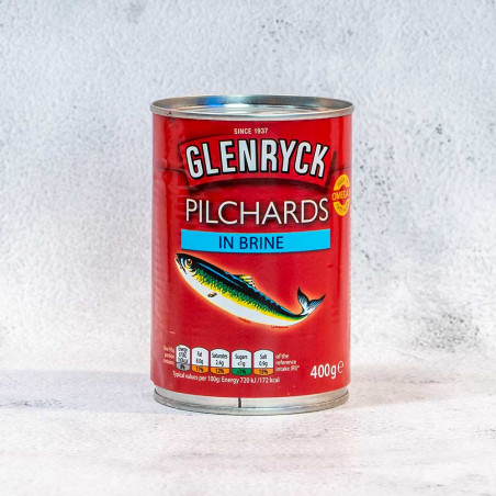Glenryck Pilchards in Brine 400g