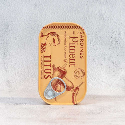 Hot Titus Sardines 125g...