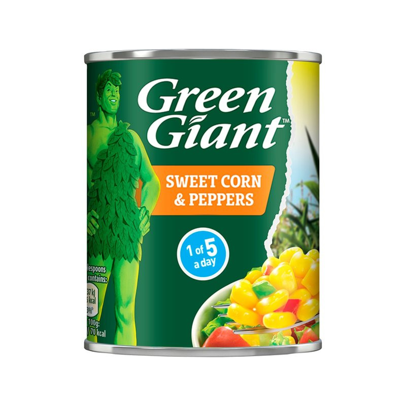 Green Giant Sweet Corn with Peppers 340g