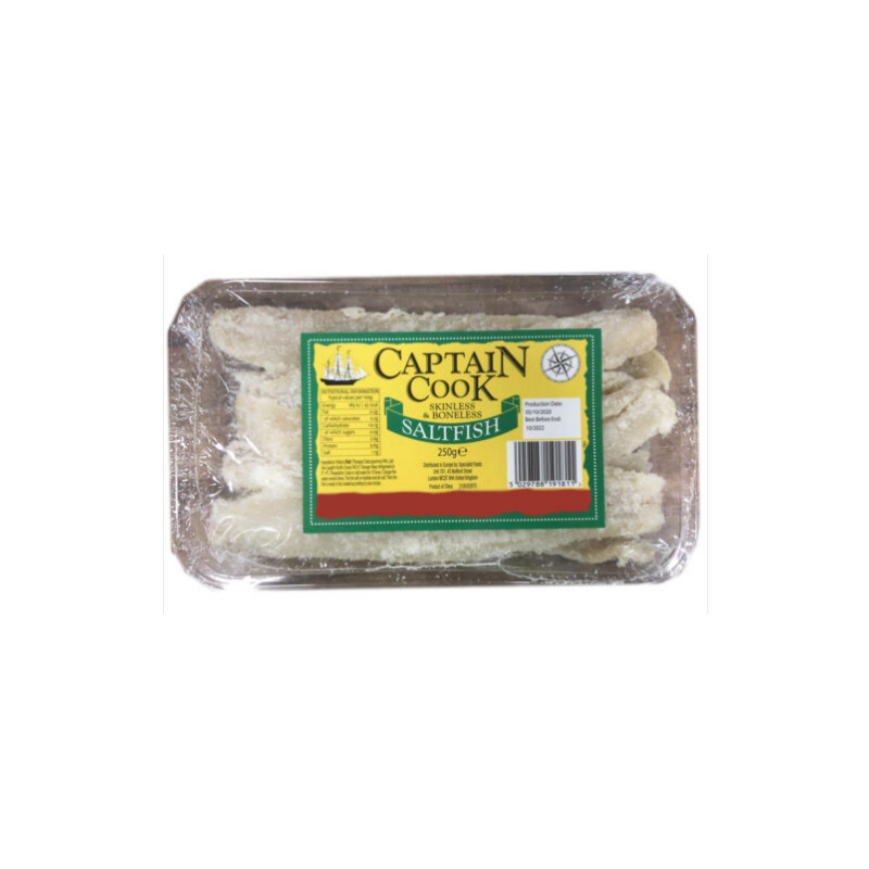 Captain Cook Dry Salted Skinless & Boneless 250g