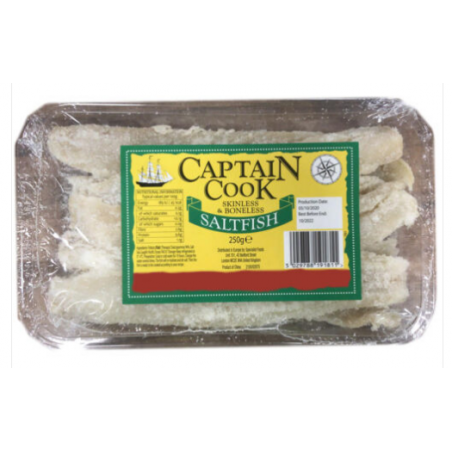 Captain Cook Dry Salted Skinless & Boneless 250g