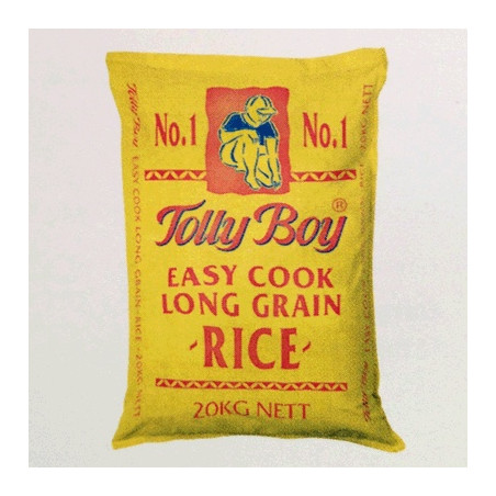 Tollyboy Easy Cook Long Grain Rice 20kg