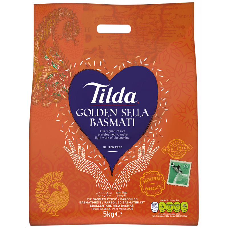 Tilda Golden Sella Basmati Rice 10kg