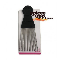 Metal Afro Comb