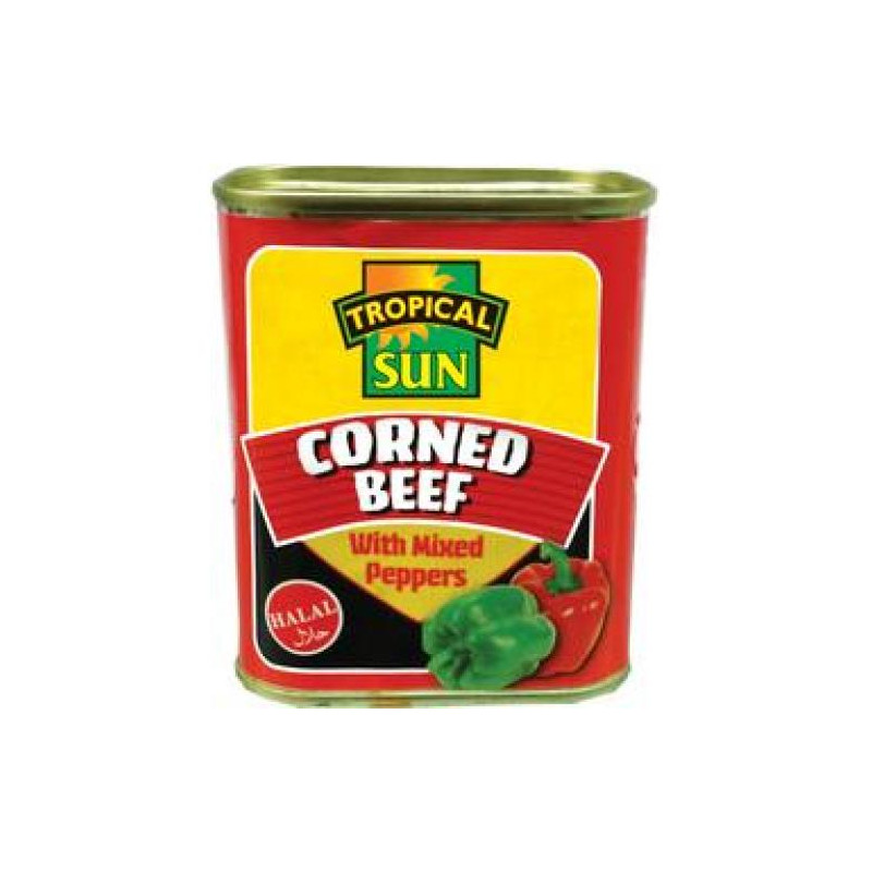 TS Corned Beef Mixed Peppers 340g