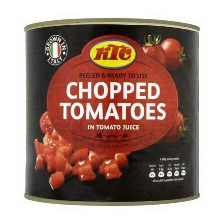KTC Chopped Tomatoes in Tomato Juice 2.55kg