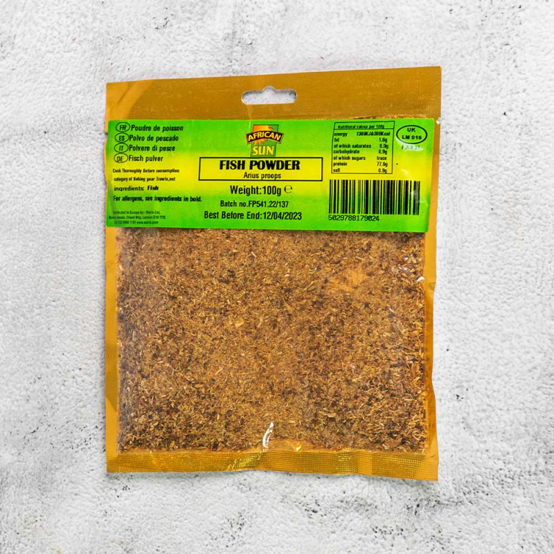 African Sun Fish Powder 100g