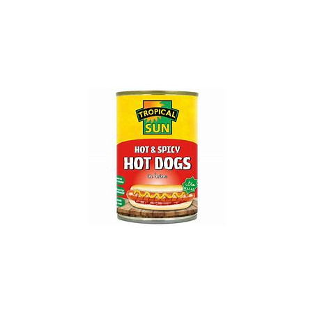 TS Hot and Spicy Hot Dogs in Brine Halal 400g
