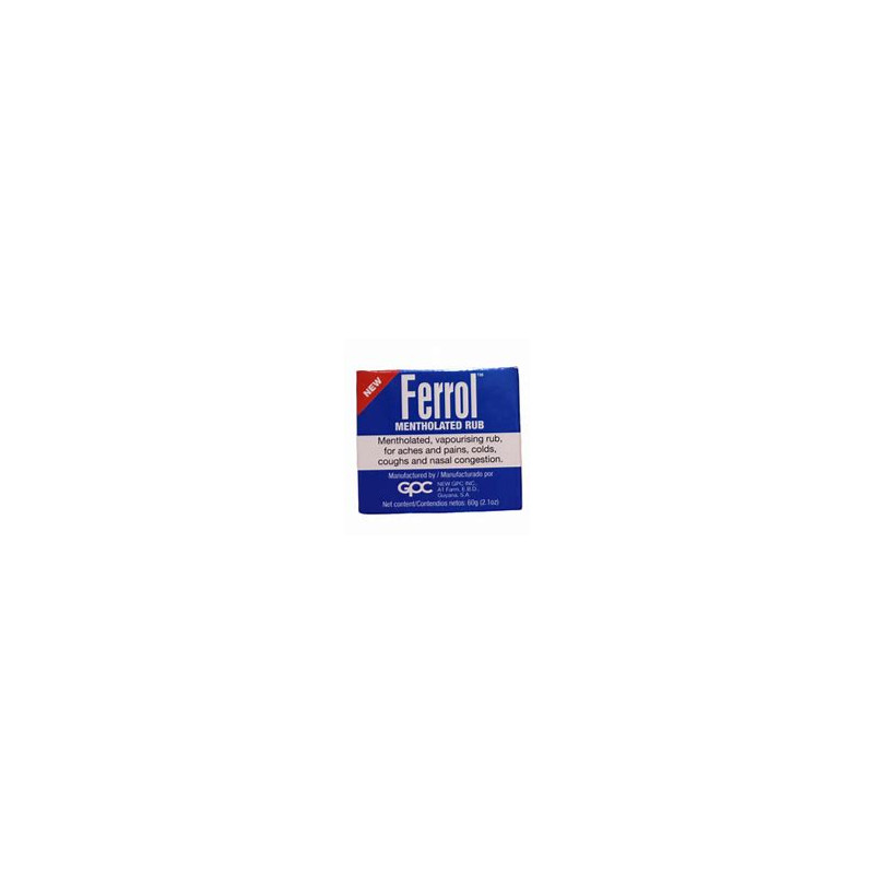 Ferrol Mentholated Rub 60g