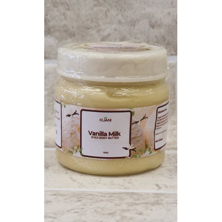 Kijani Vanilla Milk Shea Body Butter 100g