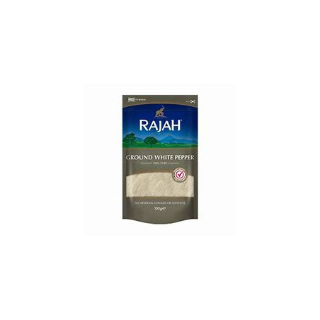 Rajah Ground White Pepper 100g