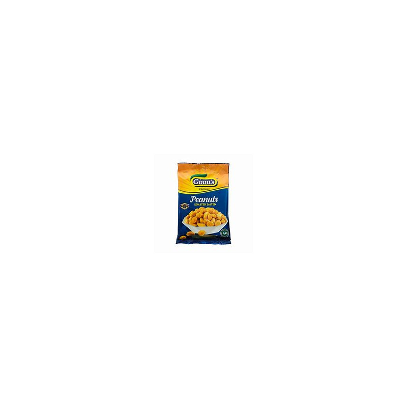 Ginni's  roasted salted peanuts 90g