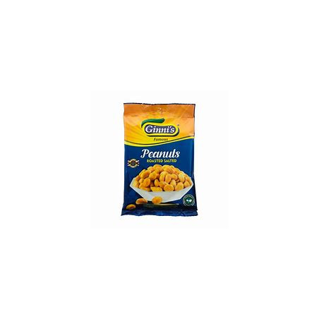 Ginni's  roasted salted peanuts 90g