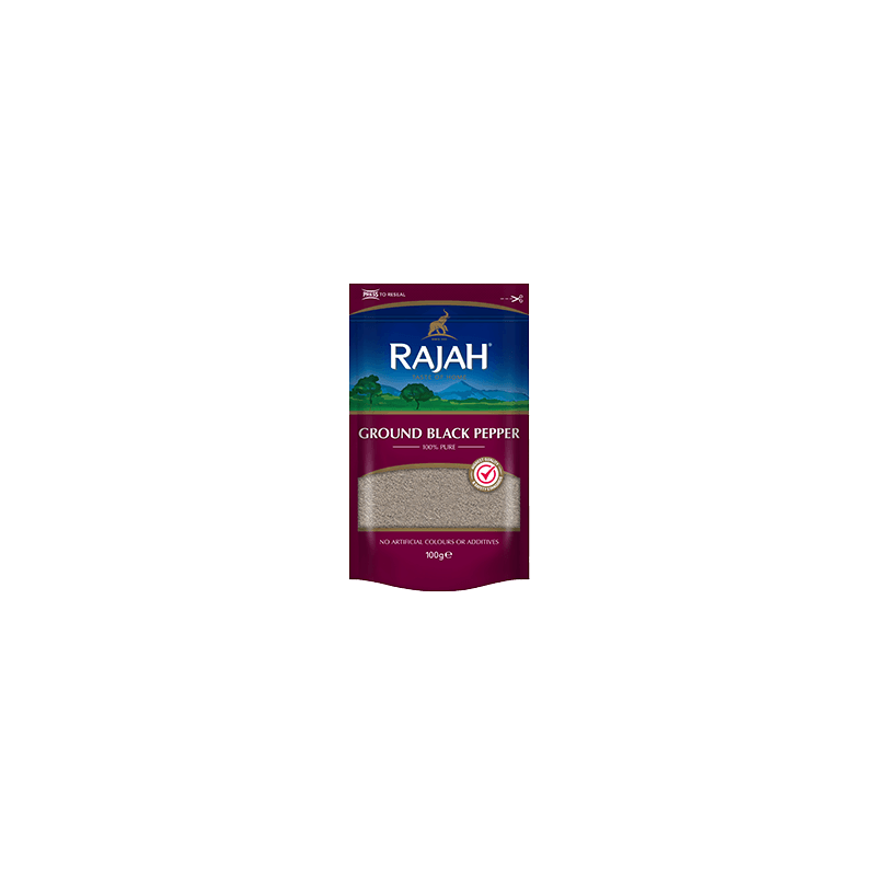 Rajah Ground Black Pepper 100g